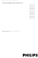 Philips 32PFL76X5C User Manual