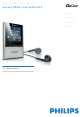 Philips GoGear SA2VBE User Manual