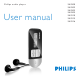Philips SA1200 User Manual