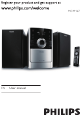 Philips MCM167 User Manual
