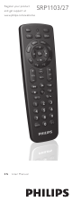 Philips SRP1103 User Manual