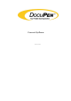 Planon DocuPen R700 Operating Manual