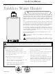 Rheem Direct Vent Gas Tankless Water Heater Use And Care Manual