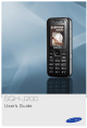 Samsung SGH-j200 User Manual