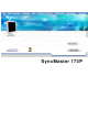 Samsung SyncMaster 173P Owner's Manual