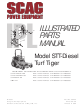 Scag Power Equipment TURF TIGER STT-28CAT-SS Illustrated Parts Manual