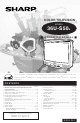 Sharp 36U-S50B Operation Manual