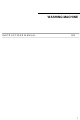 Smeg WMF16AX1 Instruction Manual
