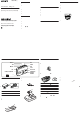 Sony Walkman WM-EX362 Operating Instructions