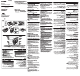 Sony Walkman WM-FX288 Operating Instructions