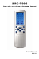 Sunwave Tech. SRC-7000 User Manual