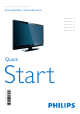 Philips 42PFL3704/12 Quick Start Manual