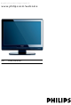 Philips 22PFL3403/60 User Manual