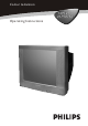 Philips 21PT2110C/79 Operating Instructions Manual
