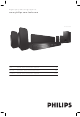 Philips HTS3365X/78 Manual