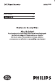 Philips DVDR3408/93 User Manual