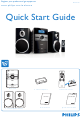 Philips DCB146/12 Quick Start Manual