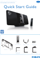 Philips DCM276/55 Quick Start Manual