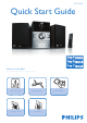 Philips MCM205/12 Quick Start Manual