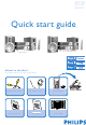 Philips MCL701 Quick Start Manual