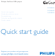 Philips SA3DKV04RN/02 Quick Start Manual