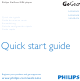 Philips SA3ARA16K/02 Quick Start Manual