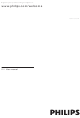Philips 19HFL3233D/10 User Manual