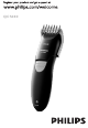 Philips QC5040/00 Manual
