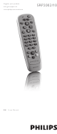 Philips SRP2002/10 User Manual