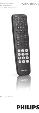 Philips SRP2104/27 User Manual