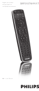 Philips SRP5107WM/17 User Manual