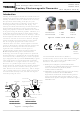 Toshiba Sanitary Electromagnetic Flowmeter TIC-LF494B User Manual
