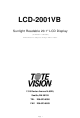Tote Vision LCD-2001VB User Manual