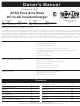 Tripp Lite PowerVerter APSX6048VR Owner's Manual