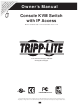 Tripp Lite 932845 Owner's Manual