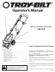 Troy-Bilt TB154 Operator's Manual