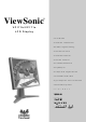 ViewSonic VP171b/VP171s User Manual