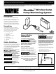 Wayne FloodAlert 370700-001 Operating And Parts Manual