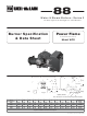 Weil-McLain Gas Burner Specification