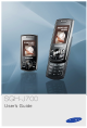 Samsung SGH-J700 User Manual