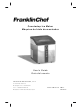 Franklin Chef FIM12 User Manual