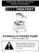 Greenlee Soiltest 1721-M4 Operation, Service And Parts Instruction Manual