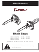 Greenlee Fairmont HCS513 Service Manual