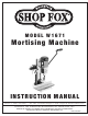 Woodstock G9976 Instruction Manual