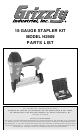 Grizzly H2909 Parts List