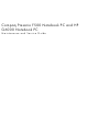 HP Compaq Presario,Presario F500 Maintenance And Service Manual