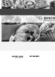 Bosch HMT35M653B Instruction Manual