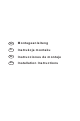 Bosch DWK09M760B Installation Instructions Manual