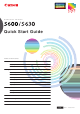 Canon S630 - S 630 Color Inkjet Printer Quick Start Manual