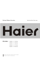 Haier QBJ1-130A Instructions For Use Manual